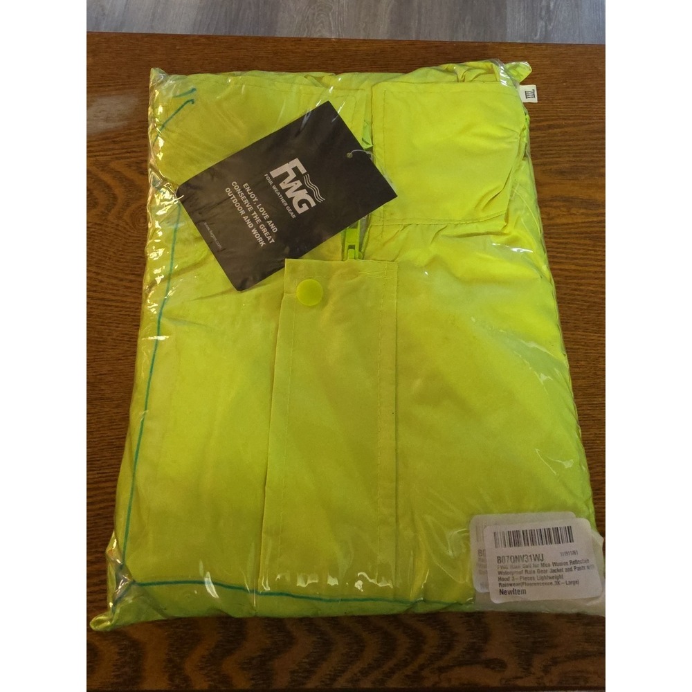 FWG Rain Jacket with Pants And Hood